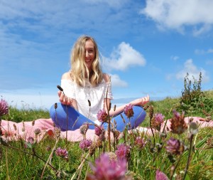 Amy Psychic Medium in Meditation